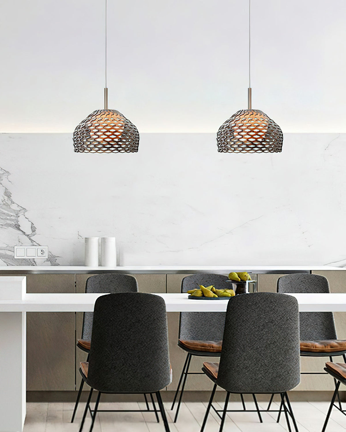 Ilsolion Individual Creativity Plastic Pendant Lamp