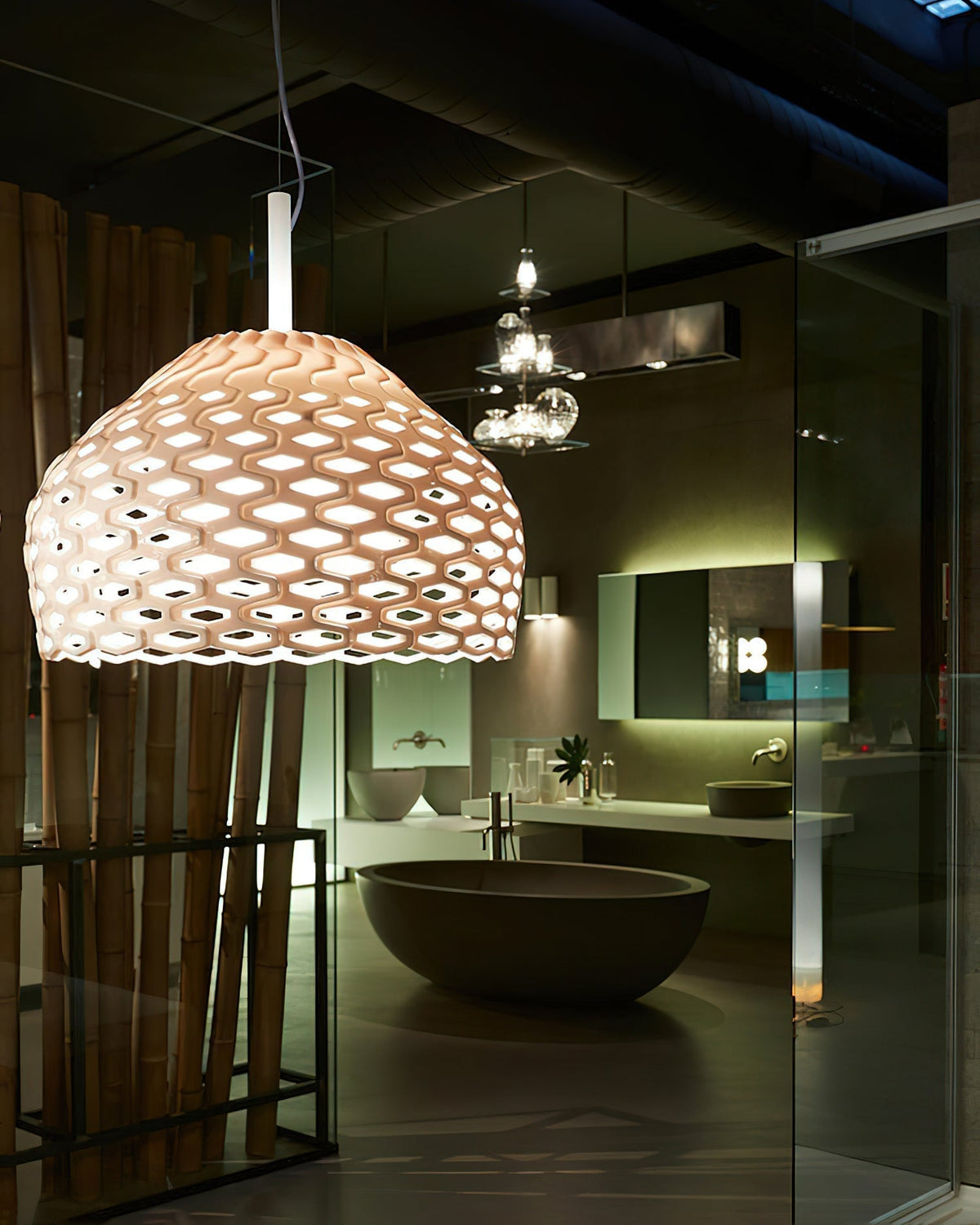 Ilsolion Individual Creativity Plastic Pendant Lamp