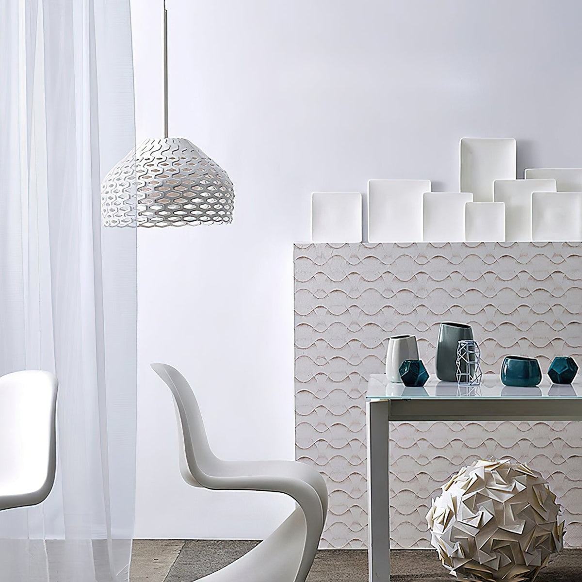 Ilsolion Individual Creativity Plastic Pendant Lamp