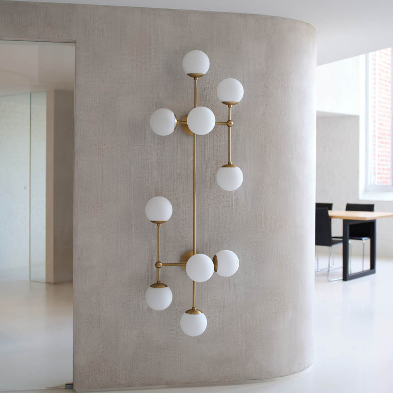 Ulfuvyo Modern Minimalist Glass Wall Lamp - Neutral Decor