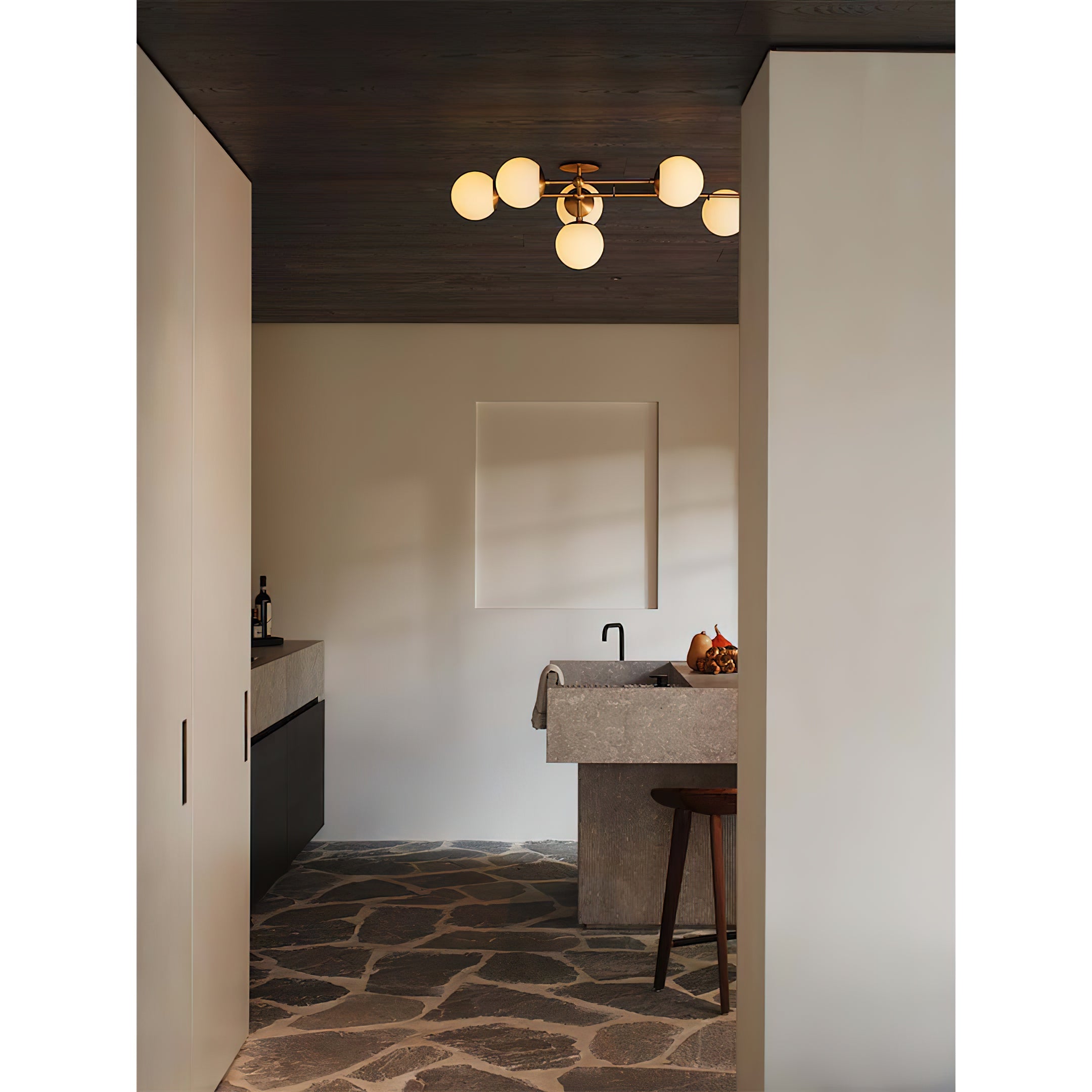 Ulfuvyo Modern Minimalist Glass Wall Lamp - Neutral Decor