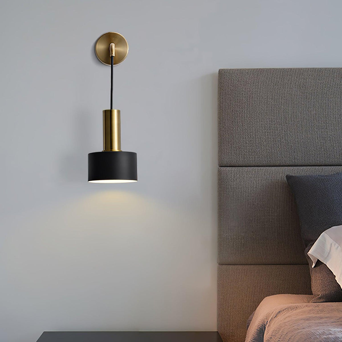 Alvina Modern Minimalist Brass Wall Light