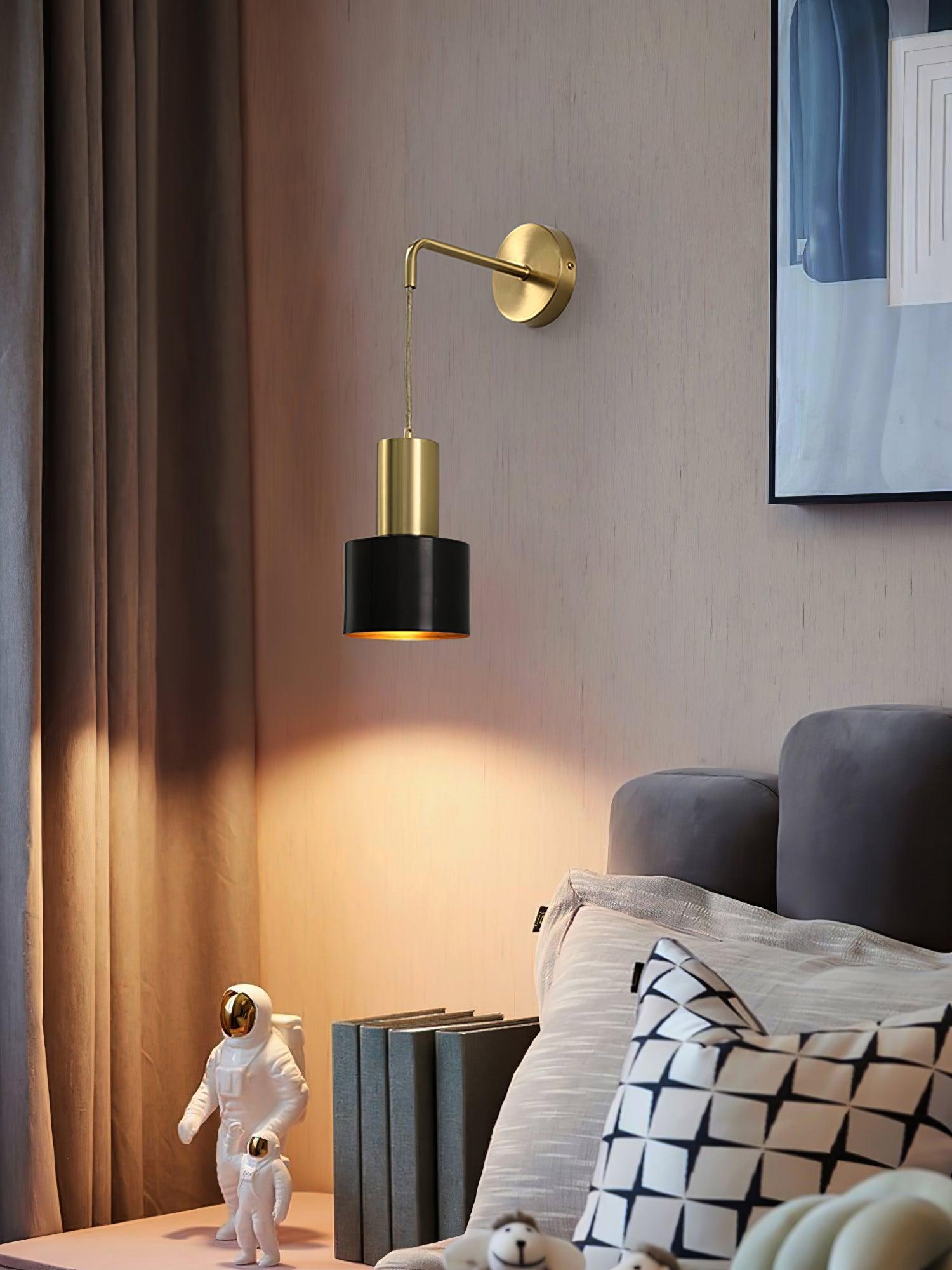 Alvina Modern Minimalist Brass Wall Light