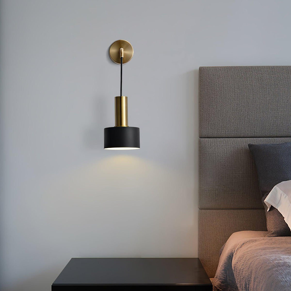 Alvina Modern Minimalist Brass Wall Light