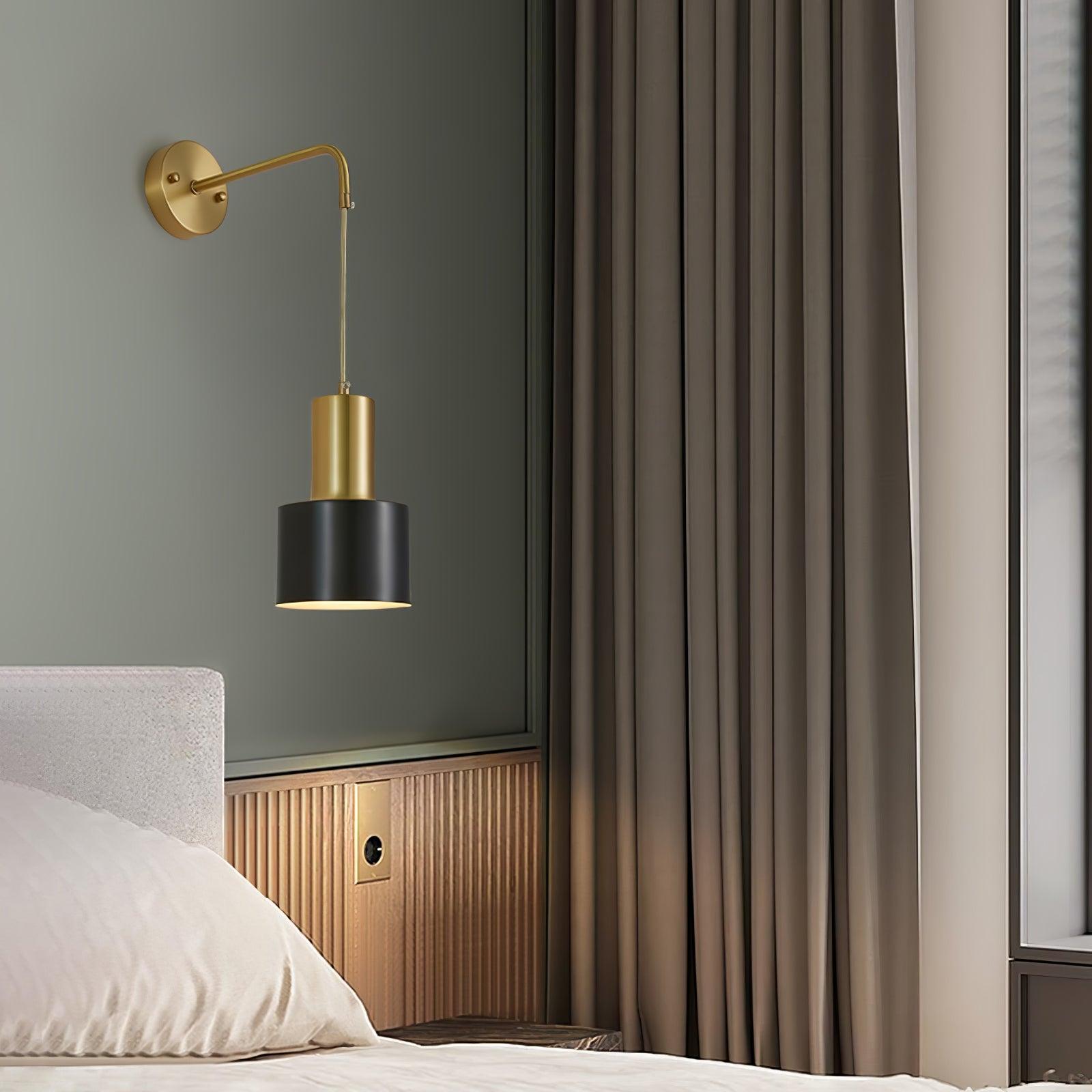 Alvina Modern Minimalist Brass Wall Light
