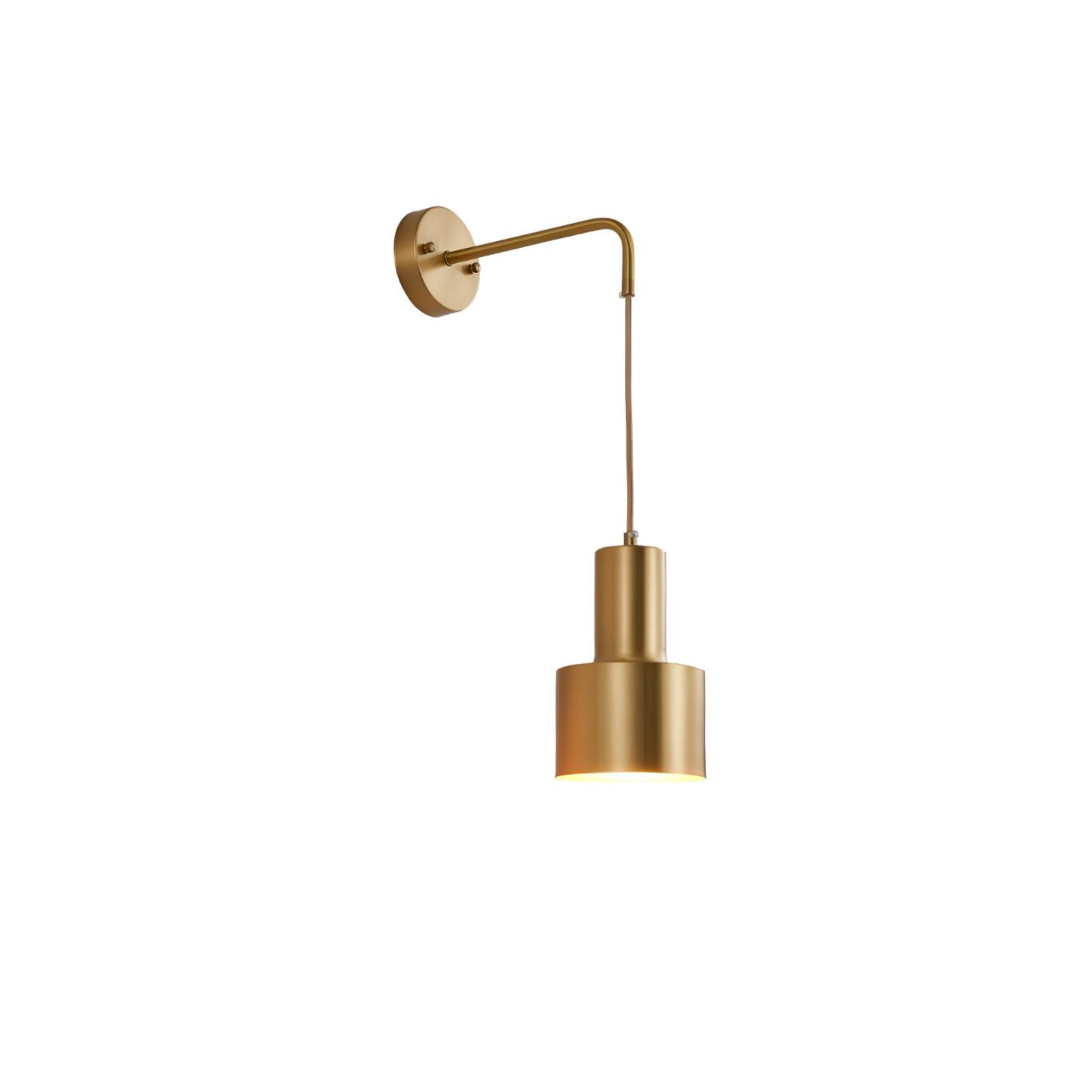 Alvina Modern Minimalist Brass Wall Light