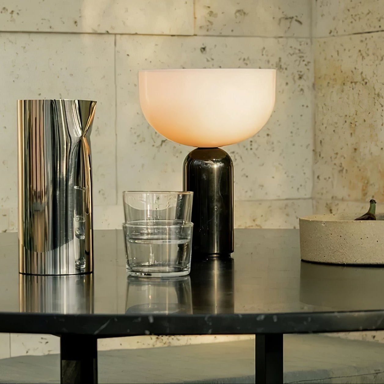 Vicky Minimalist Marble Table Lamp