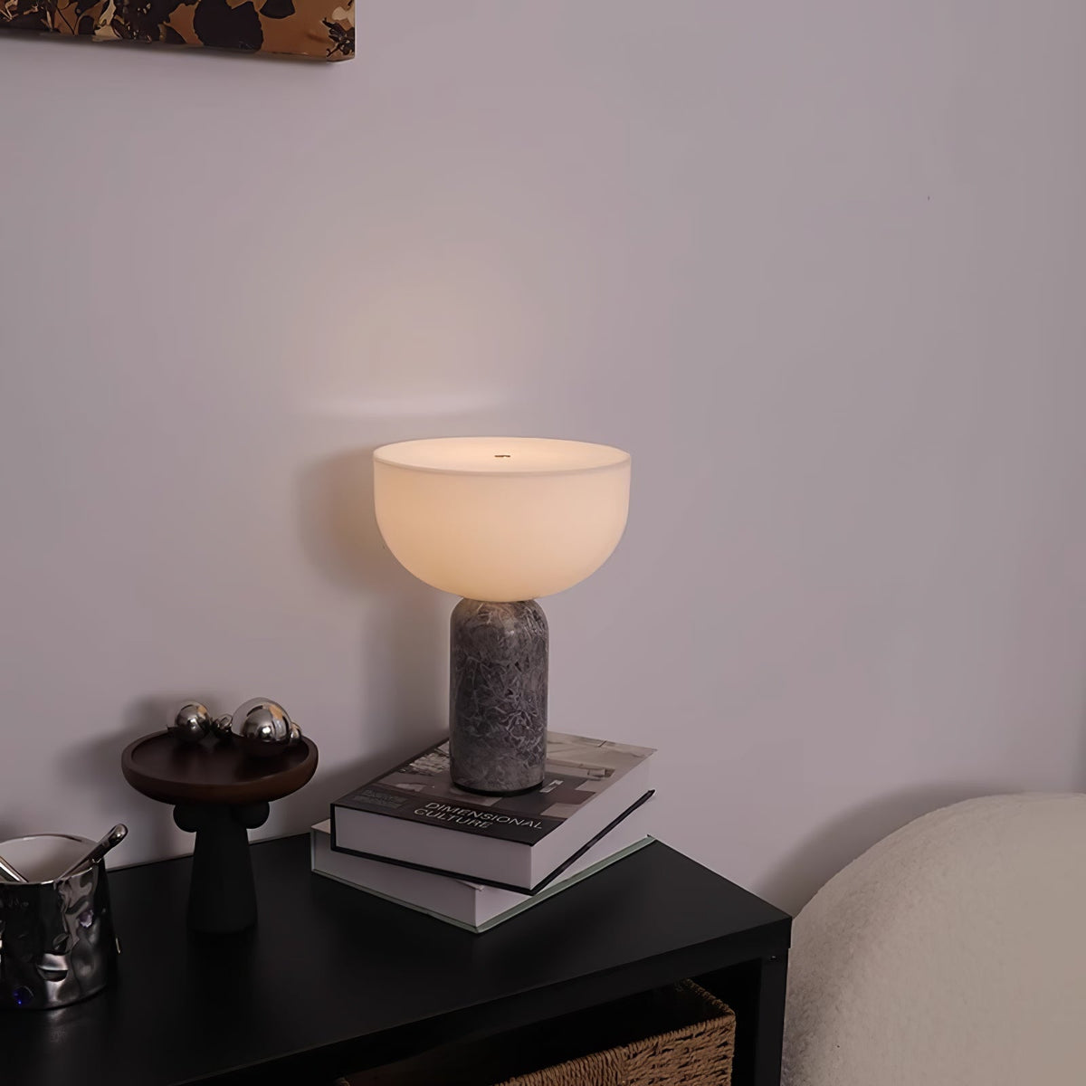 Vicky Minimalist Marble Table Lamp