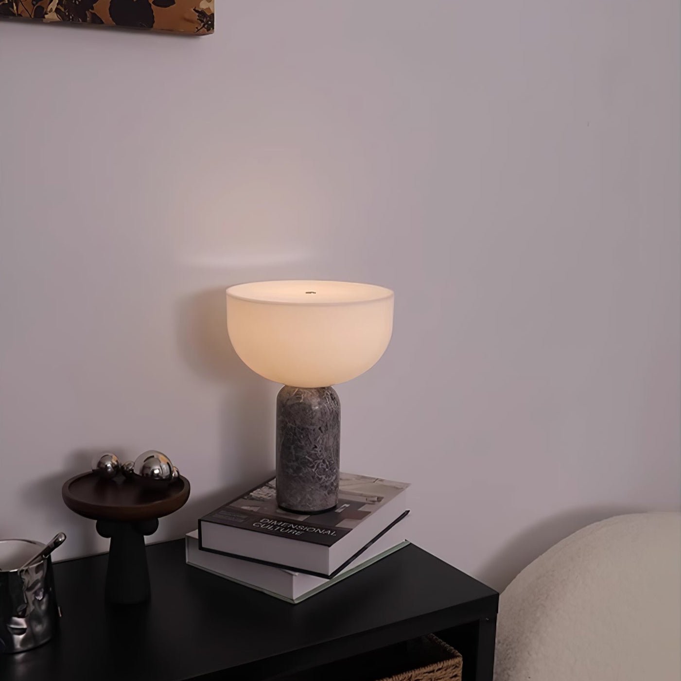 Vicky Minimalist Marble Table Lamp