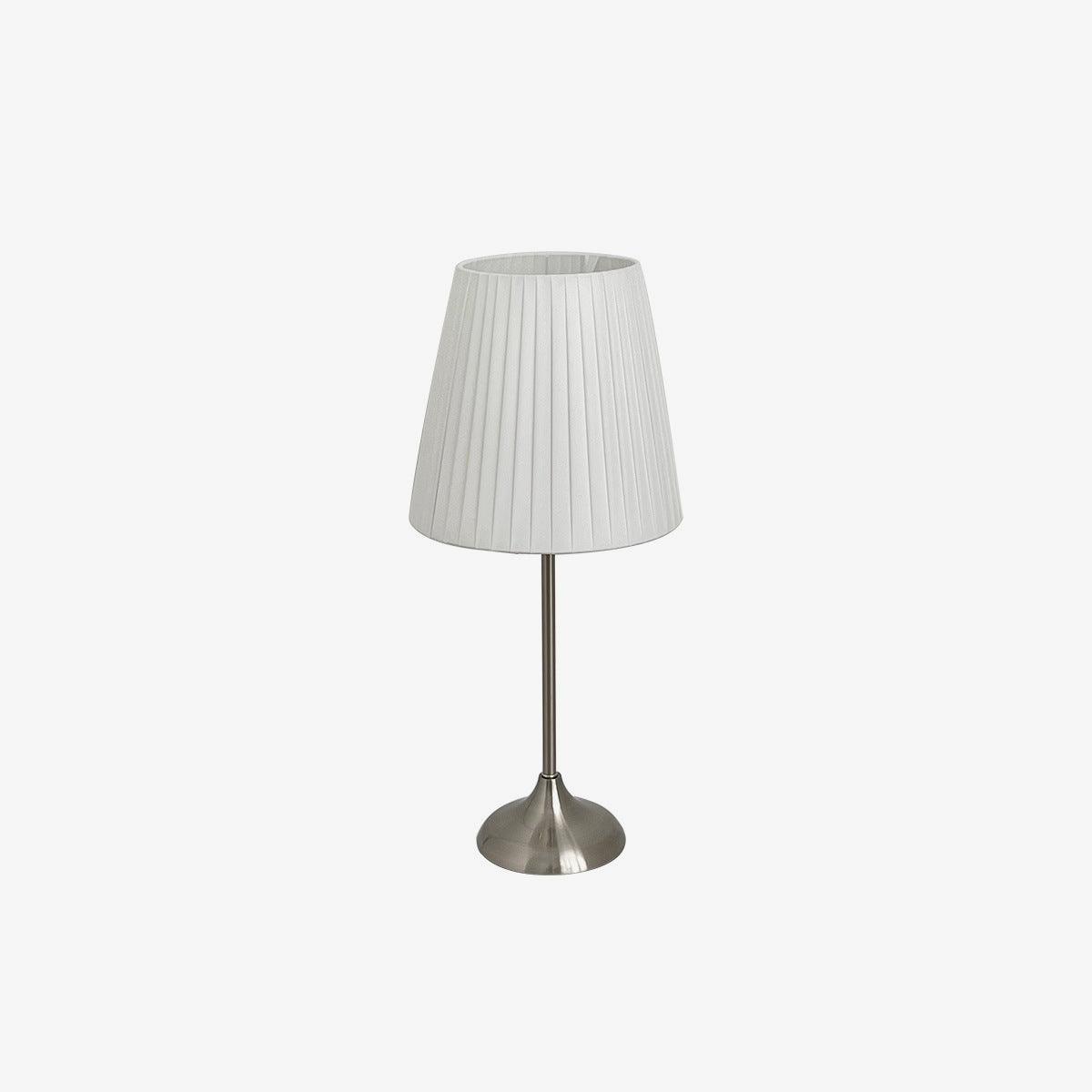 Simplicity  Pleated Fabric Table Lamp