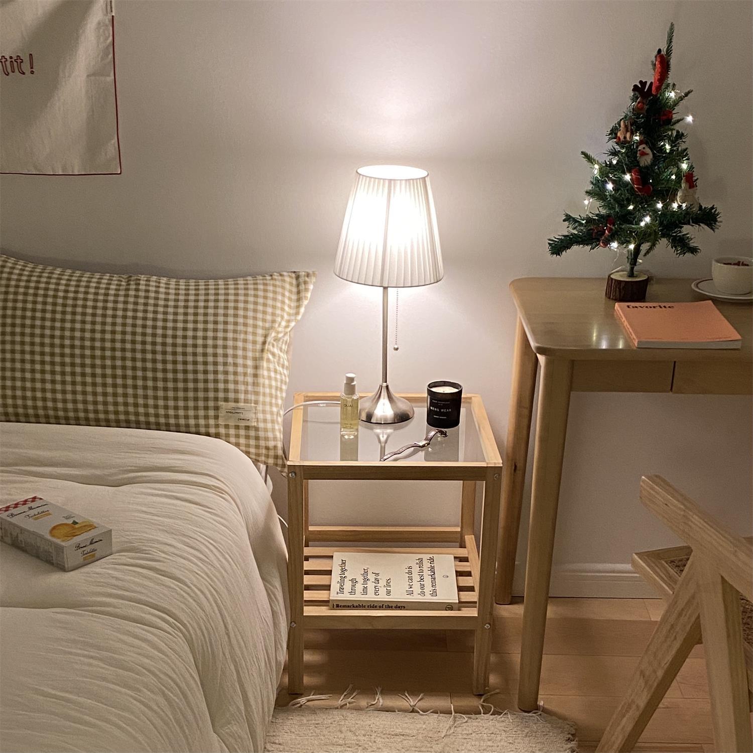 Simplicity  Pleated Fabric Table Lamp