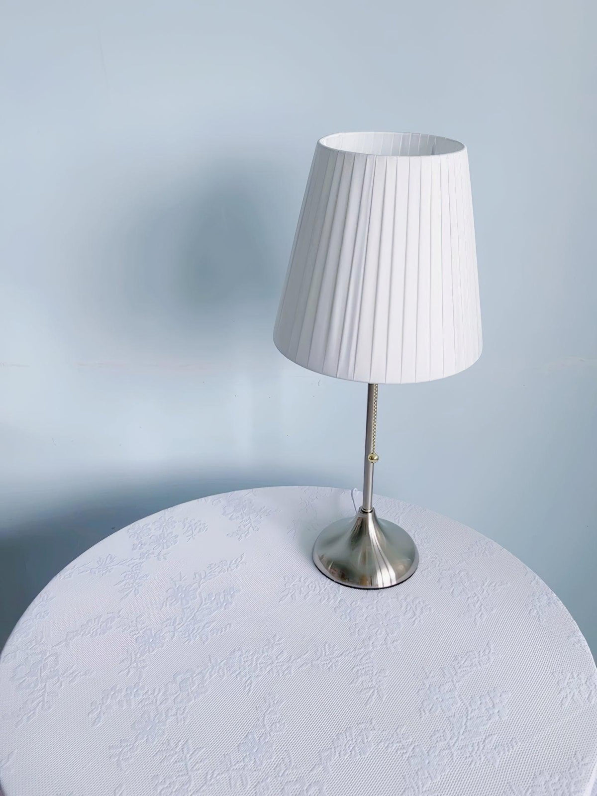 Simplicity  Pleated Fabric Table Lamp