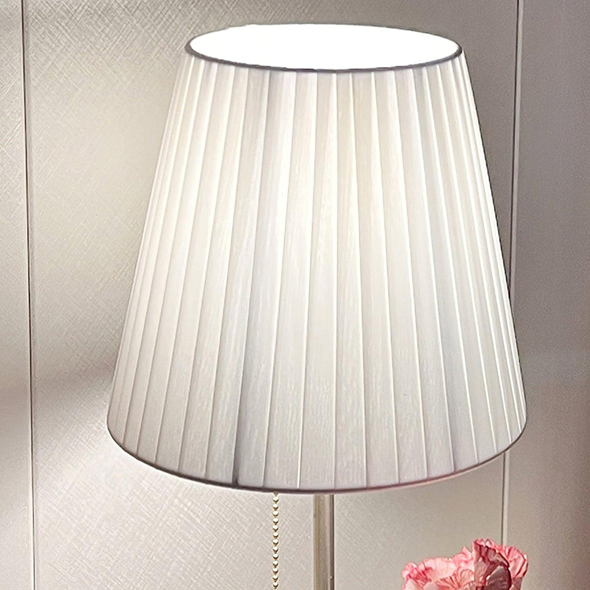 Simplicity  Pleated Fabric Table Lamp