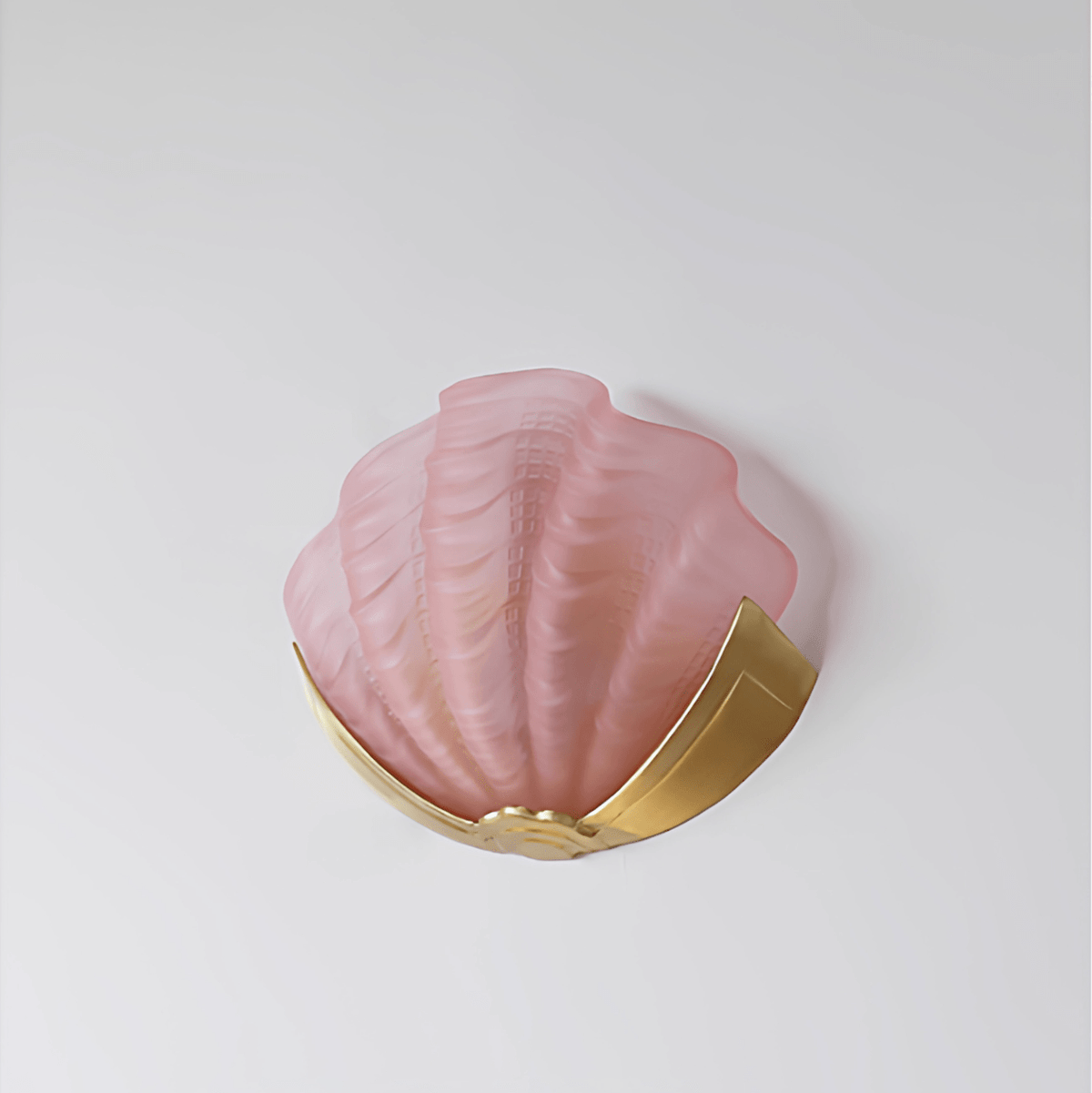 Nico Art Deco Glass Scallop Wall Light