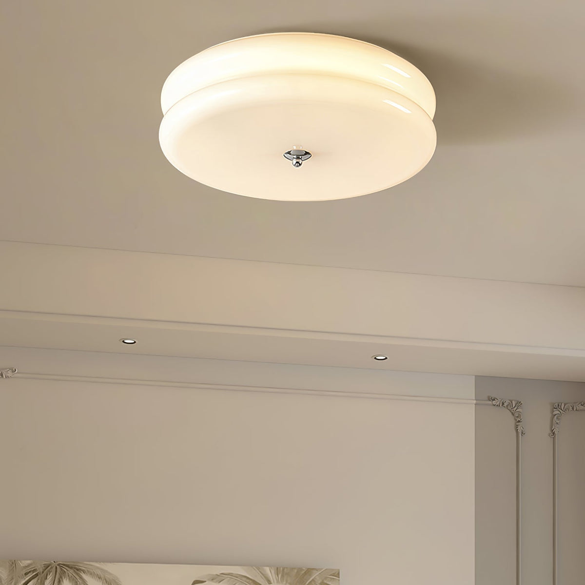 Eirinine Ceiling Light Art Deco Vintage Glass