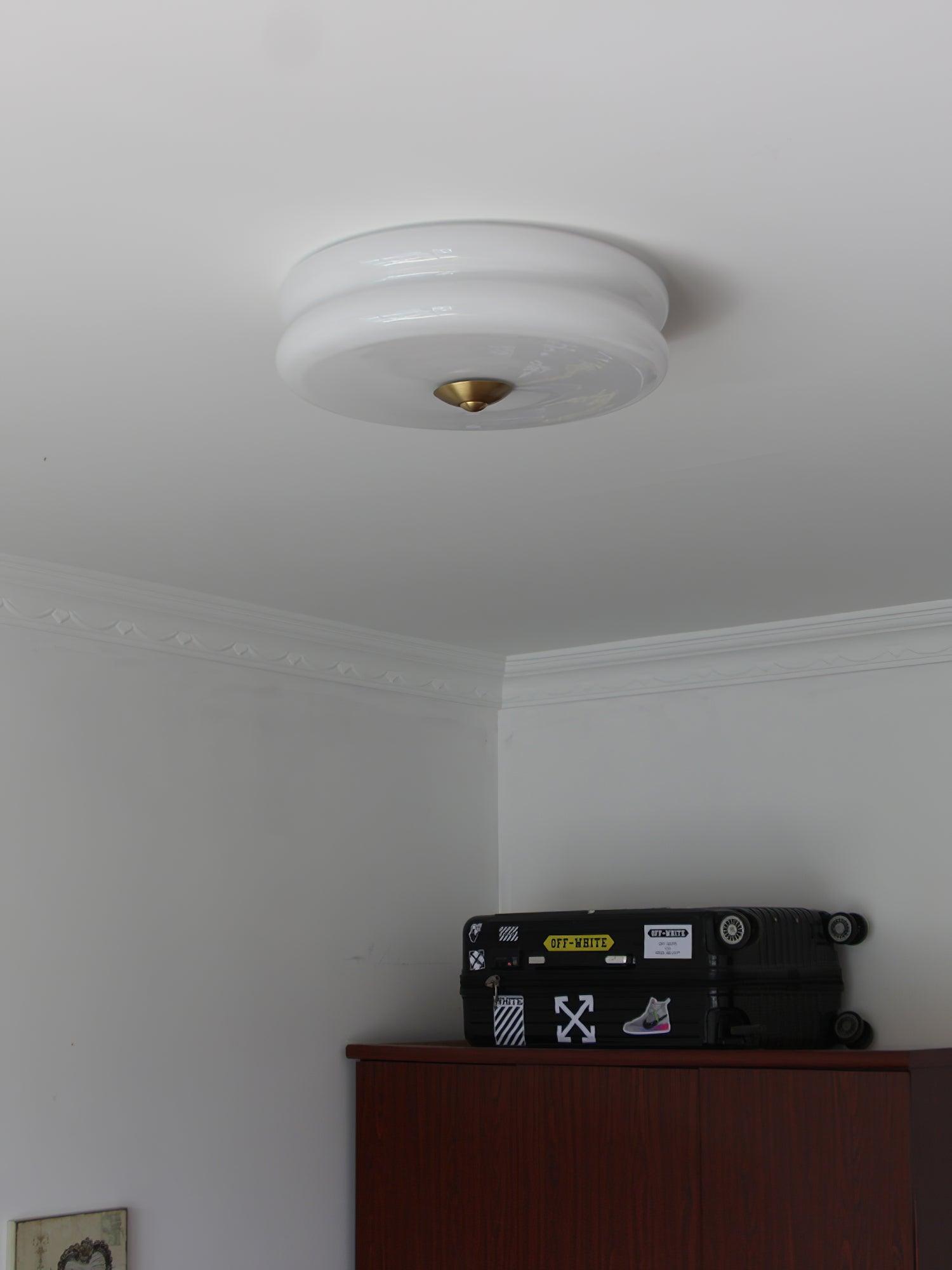Eirinine Ceiling Light Art Deco Vintage Glass