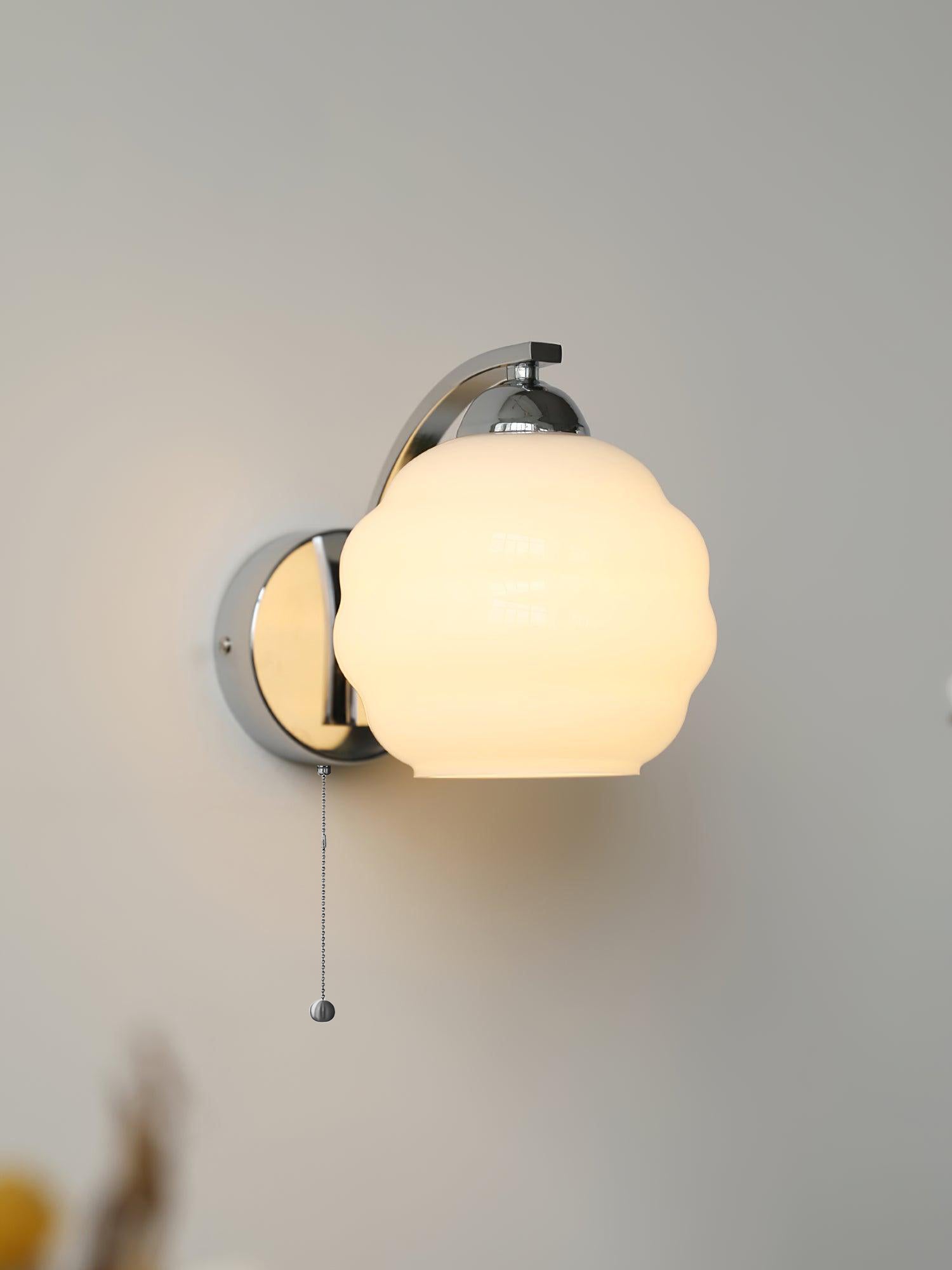 Jasenor Beauty Premium Nordic Art Glass Wall Lamp
