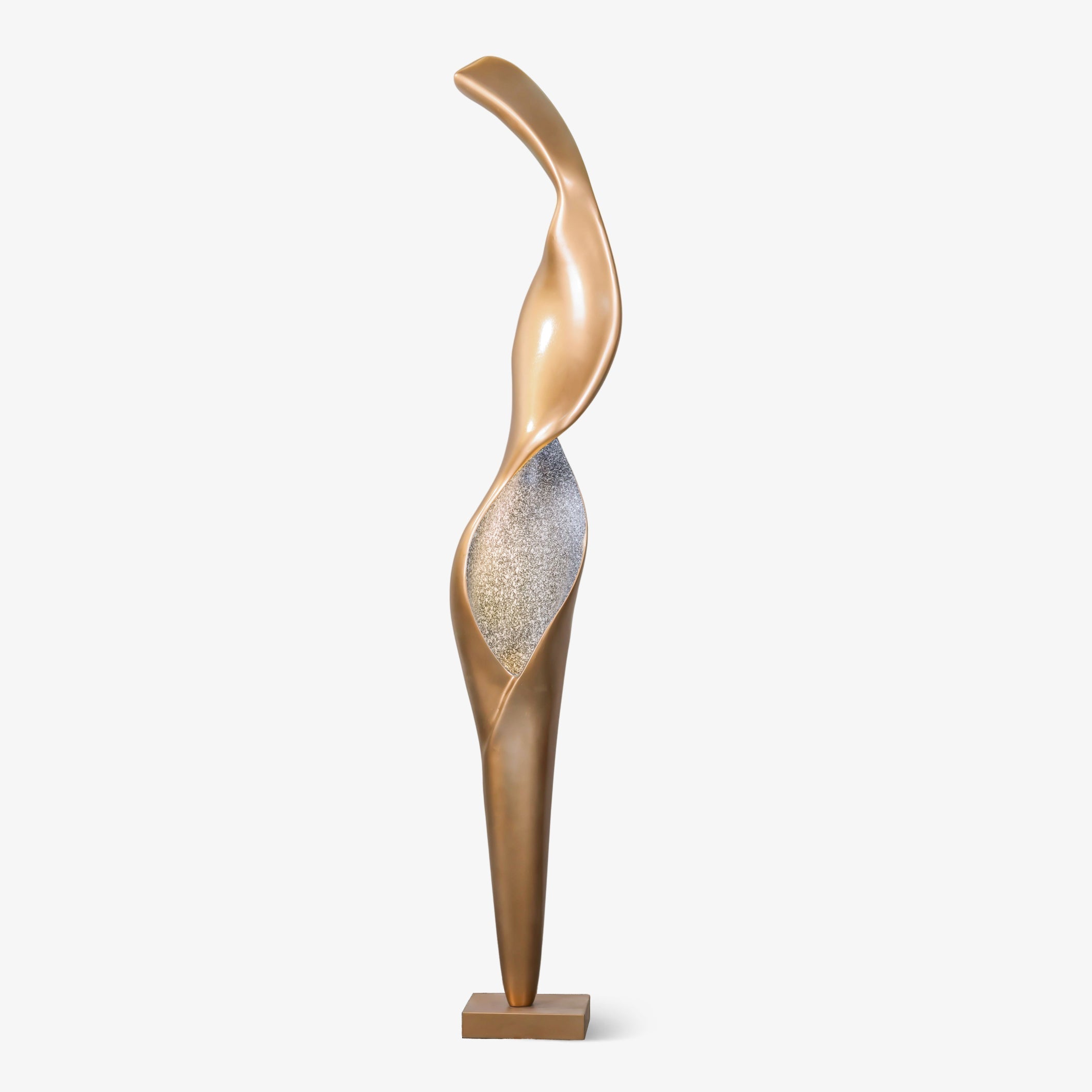 Orelinelle Sculptural Fiberglass Floor Lamp
