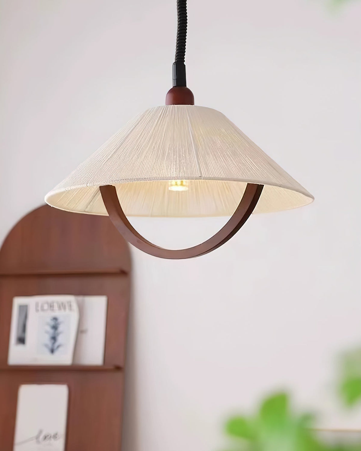 Syraeen Premium Nordic Art Wood Pendant Lamp
