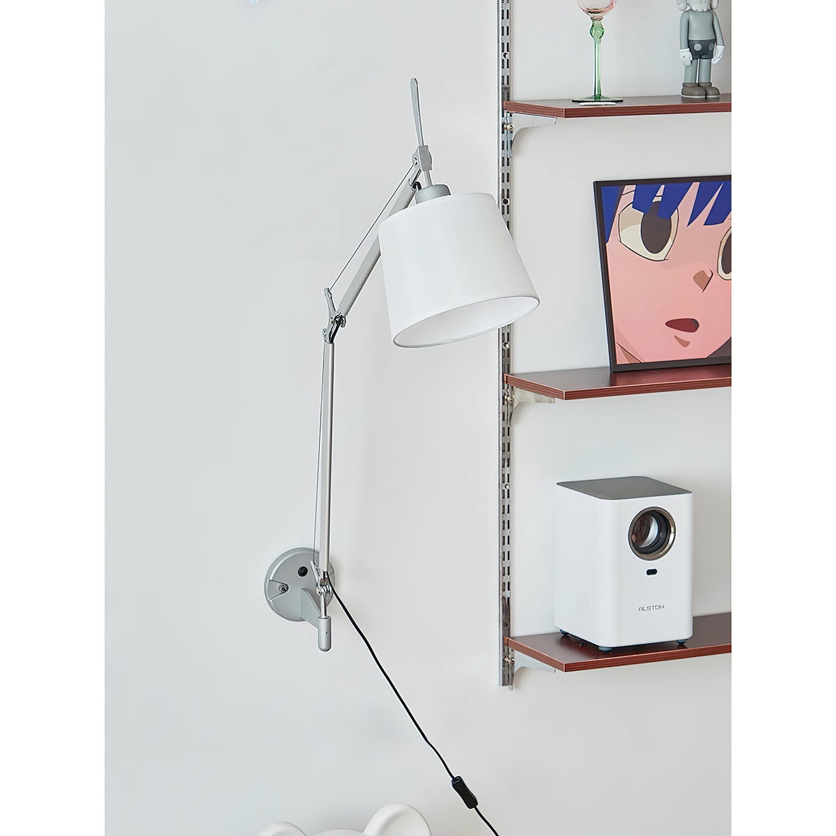 Costanza Plug-in Swing-Arm Wall Lamp