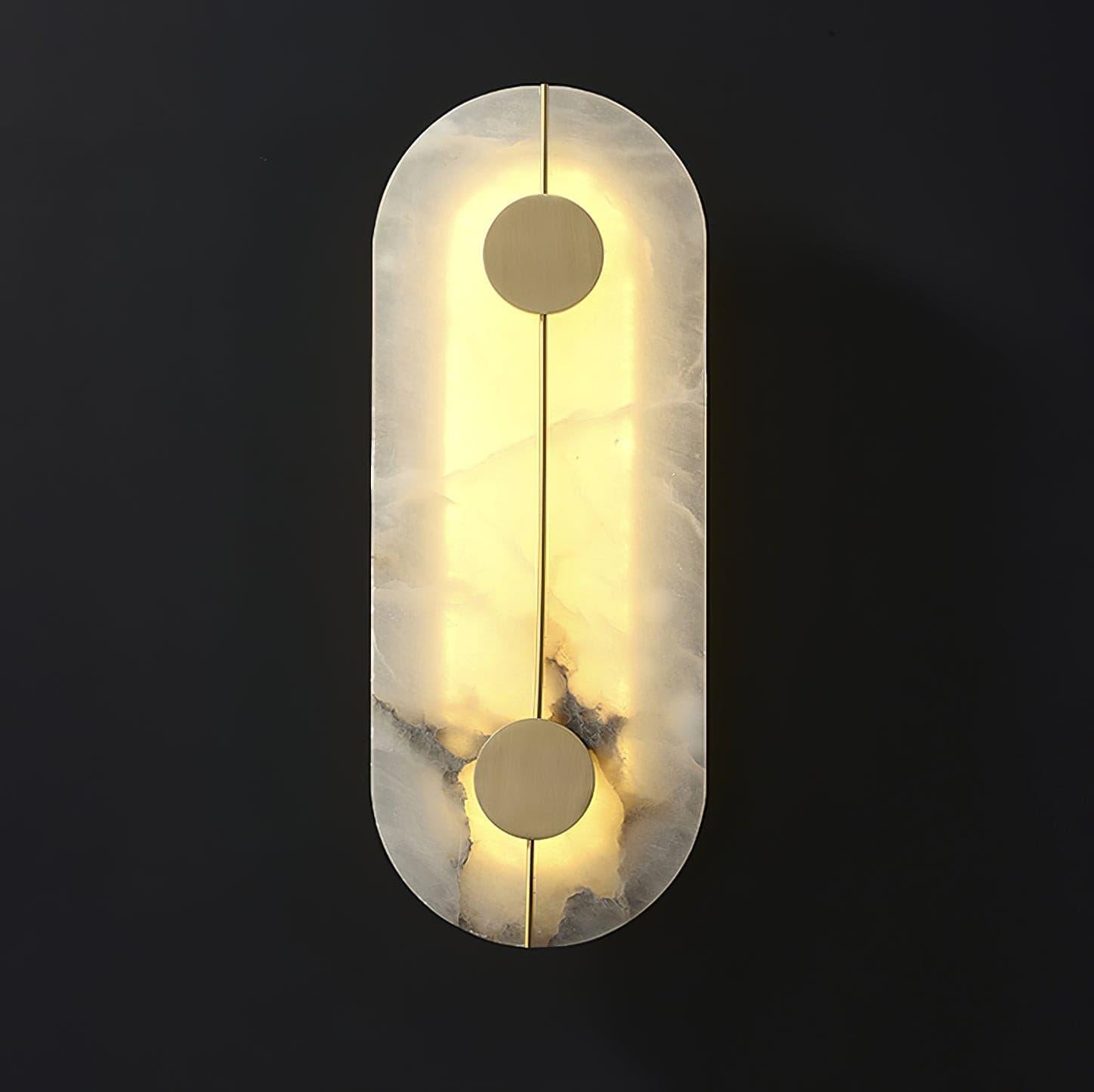 Citheira Minimalist Alabaster Wall Light