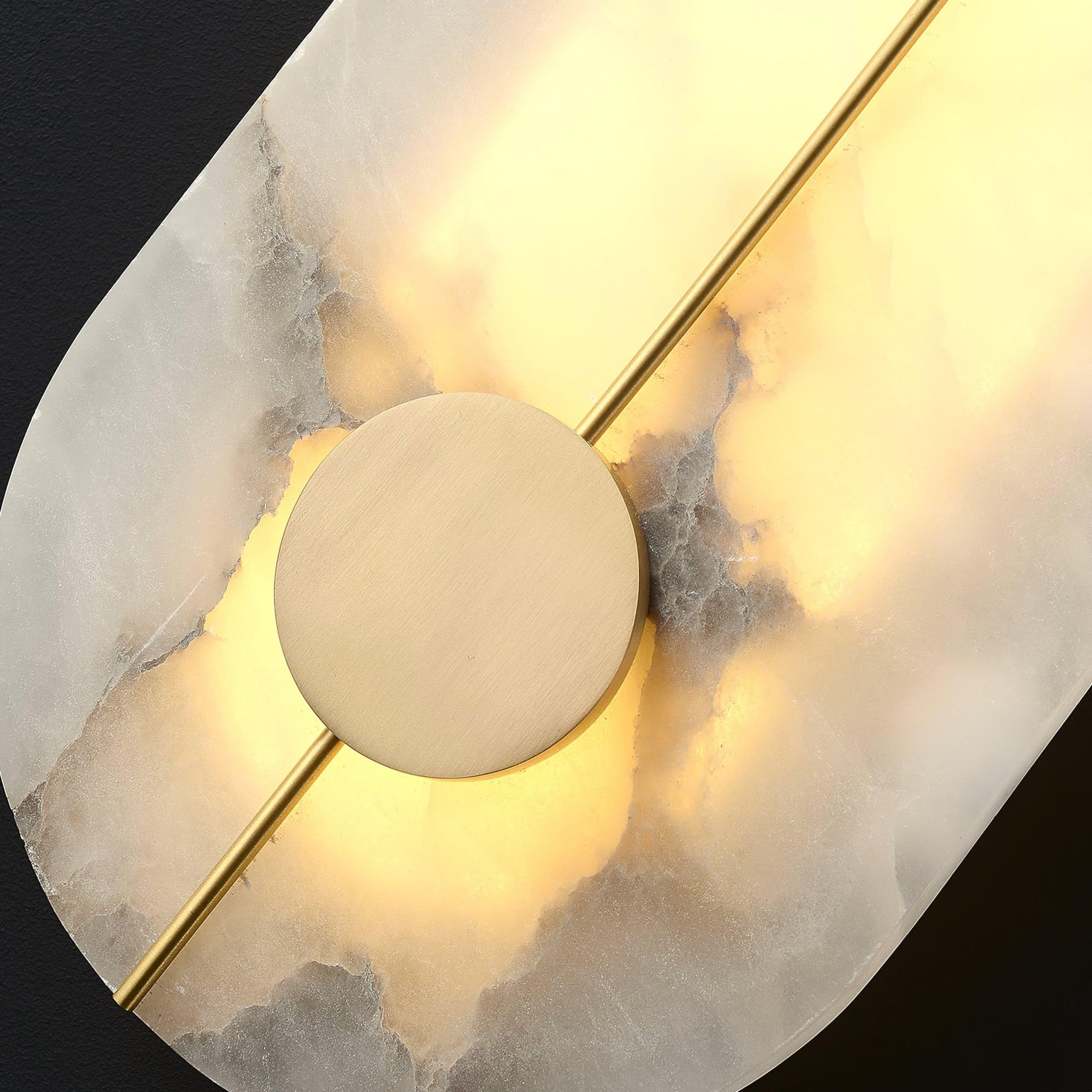 Citheira Minimalist Alabaster Wall Light