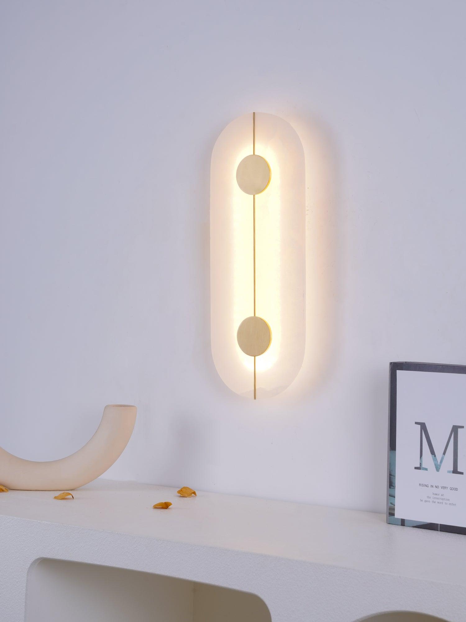 Citheira Minimalist Alabaster Wall Light