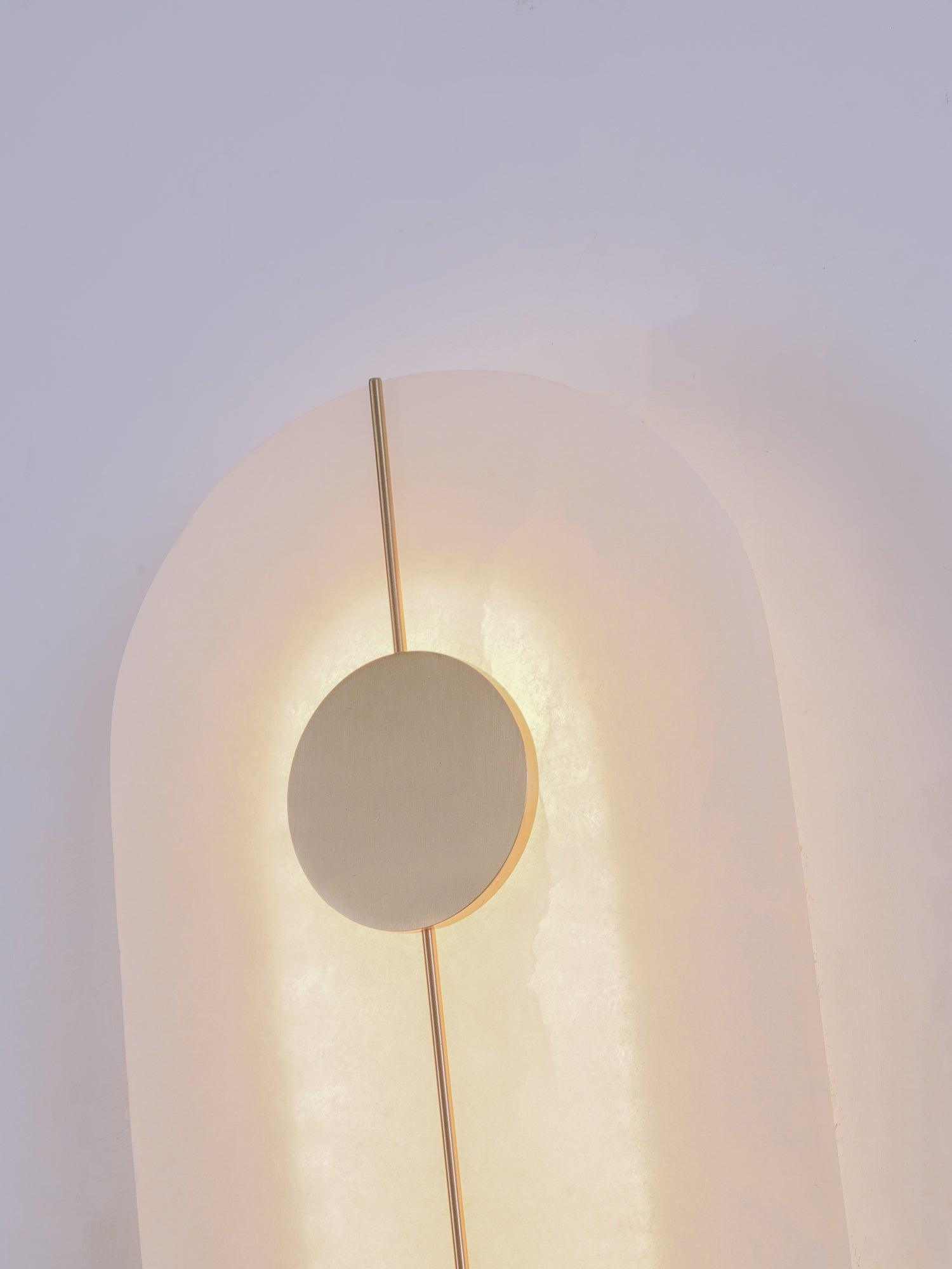 Citheira Minimalist Alabaster Wall Light