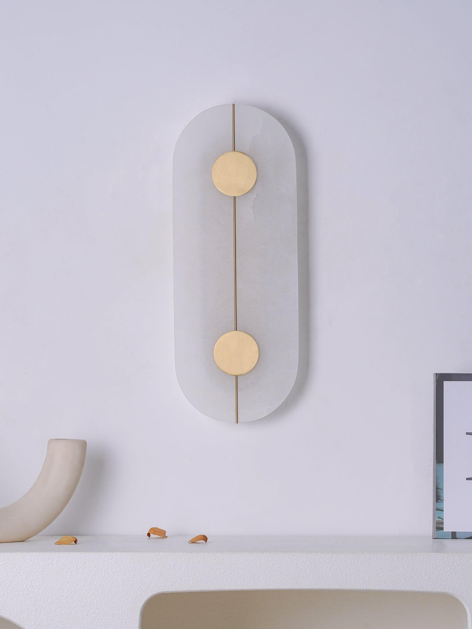 Citheira Minimalist Alabaster Wall Light