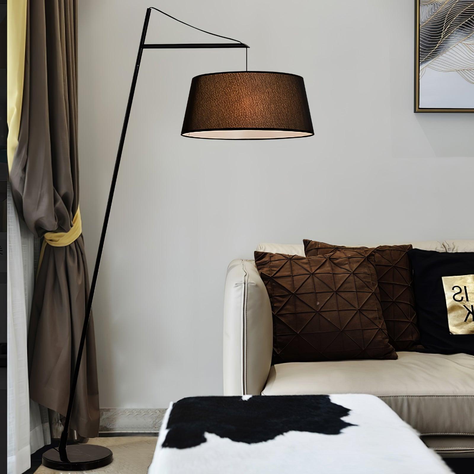 Votalyra Modern Fabric Floor Lamp