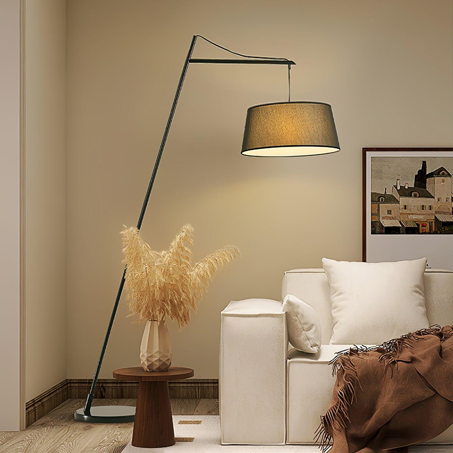 Votalyra Modern Fabric Floor Lamp