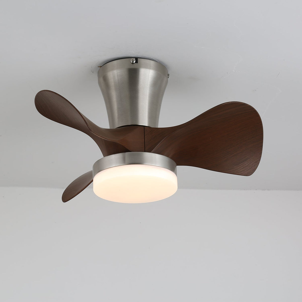 Nera Modern Wood Ceiling Fan Light
