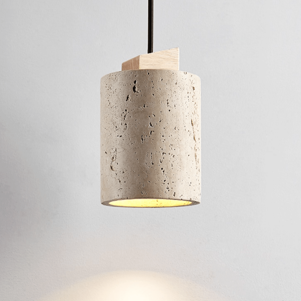 Opal Cylinder Pendant Lamp