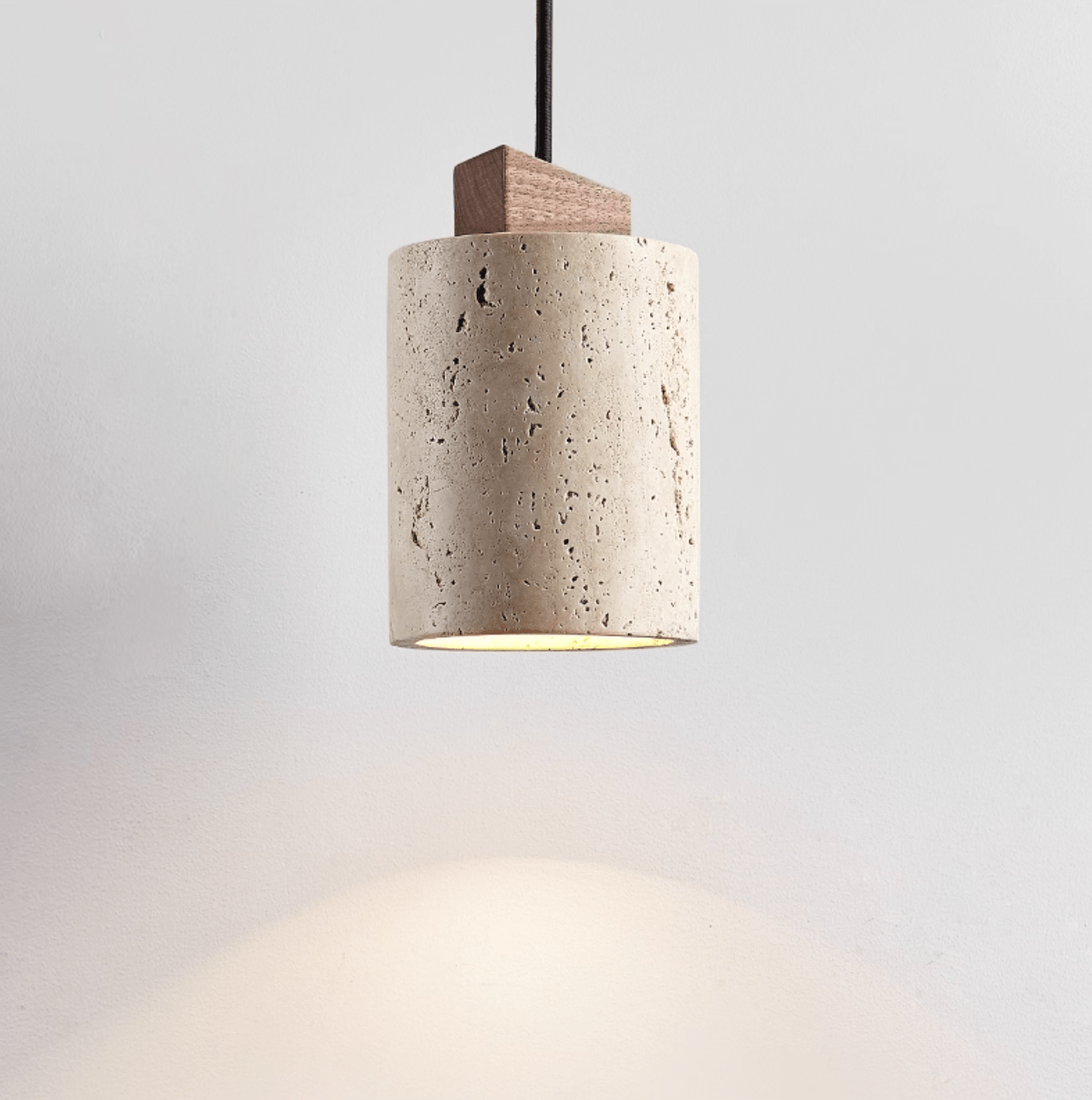 Opal Cylinder Pendant Lamp