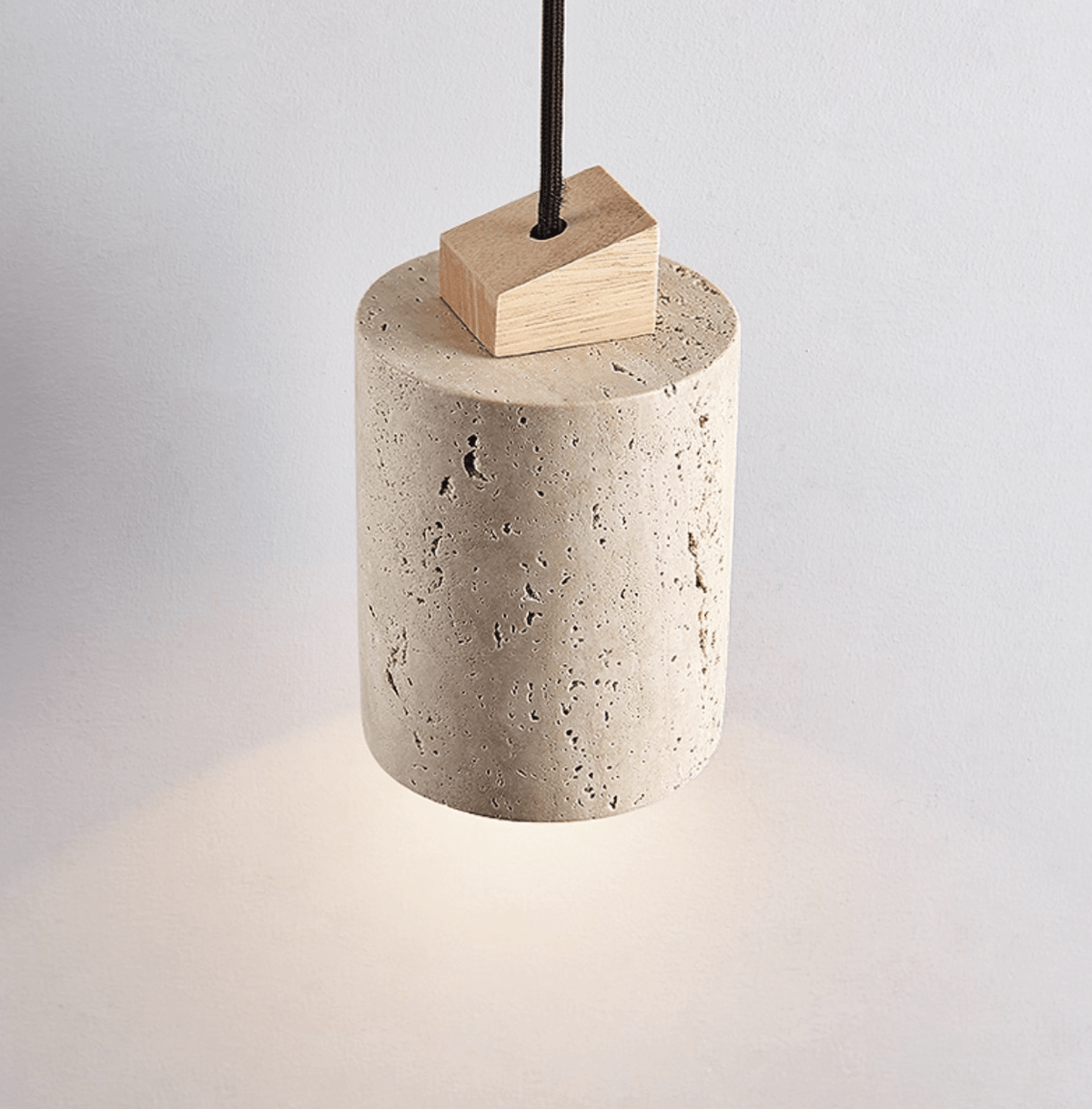 Opal Cylinder Pendant Lamp