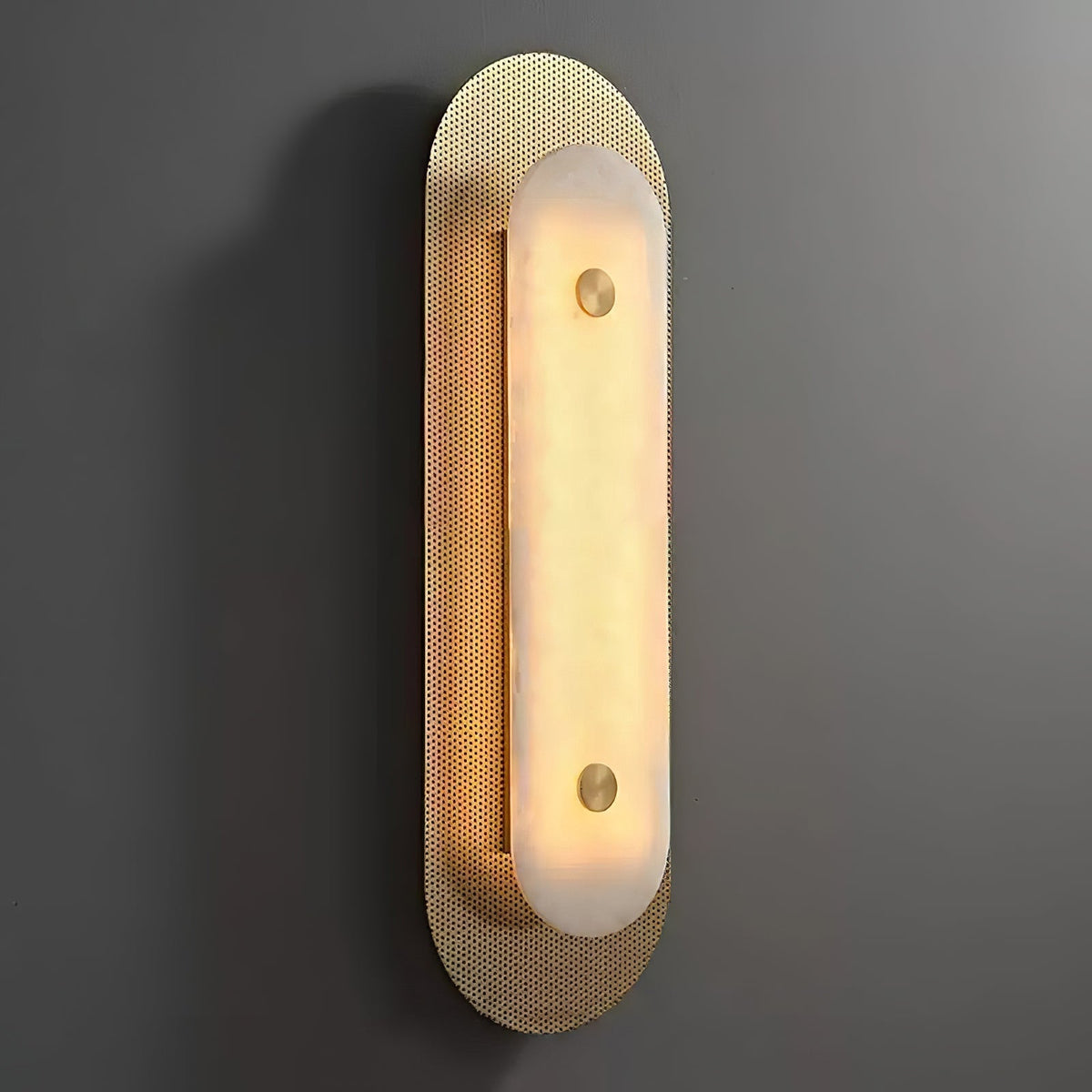 Celaeeth Oval Alabaster Wall Light