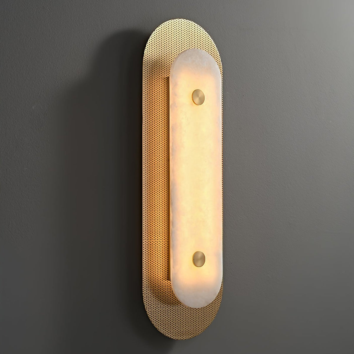 Celaeeth Oval Alabaster Wall Light