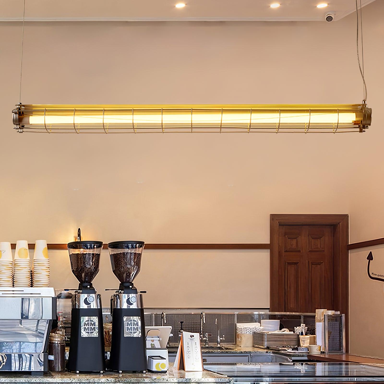 Alaric Industrial Linear Pendant Light