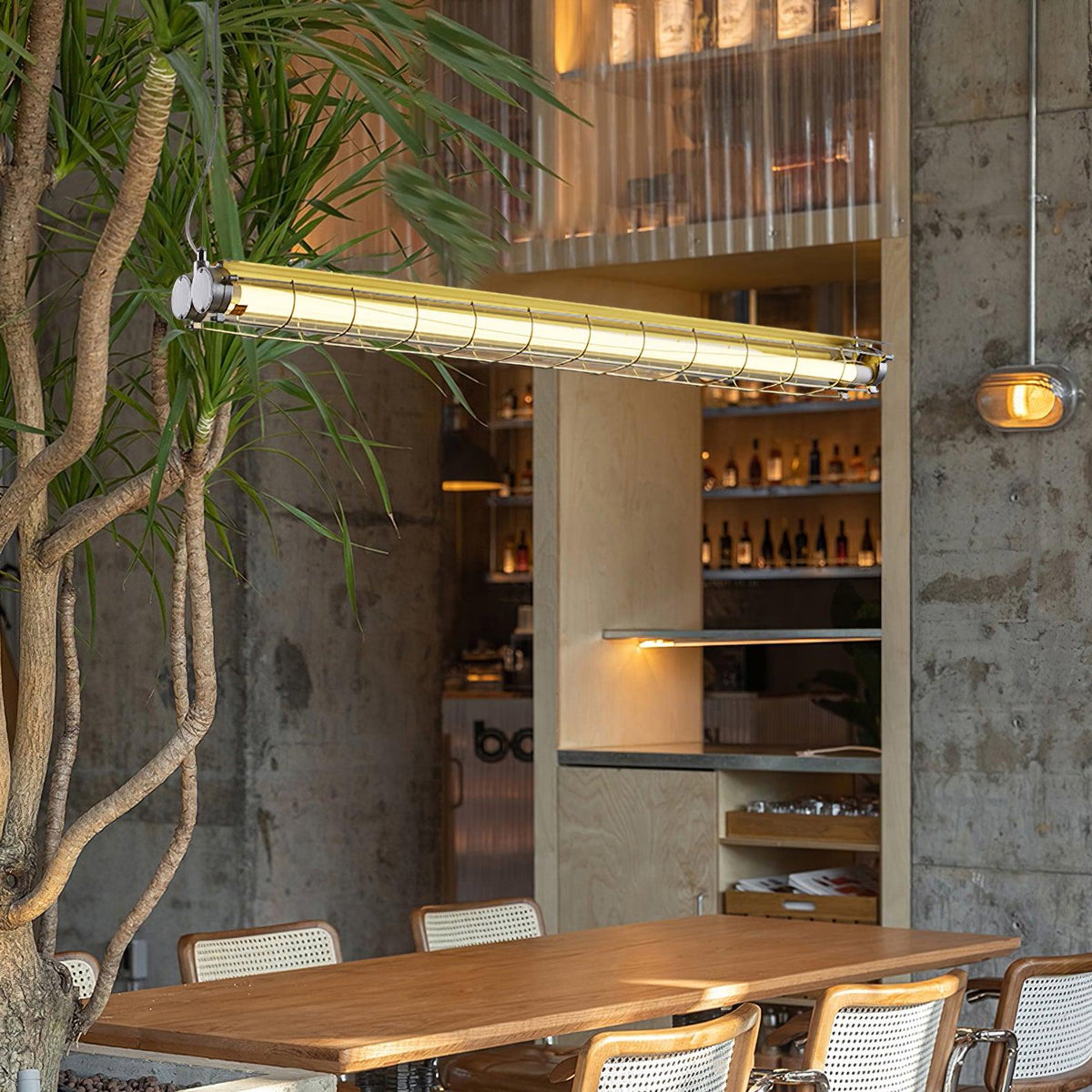 Alaric Industrial Linear Pendant Light