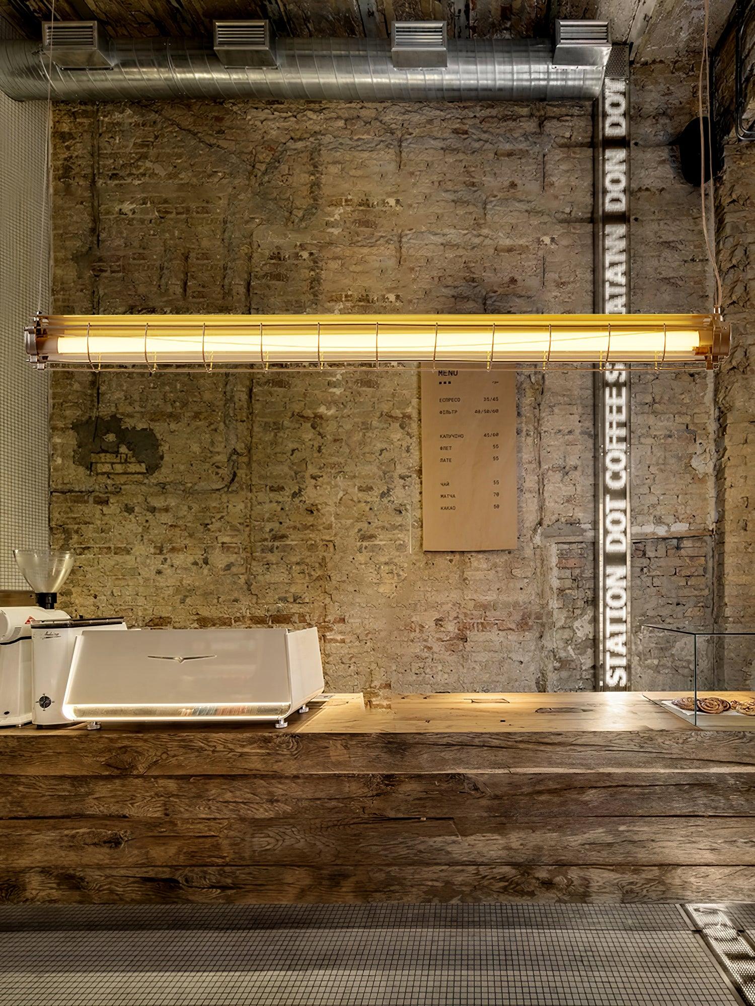 Alaric Industrial Linear Pendant Light