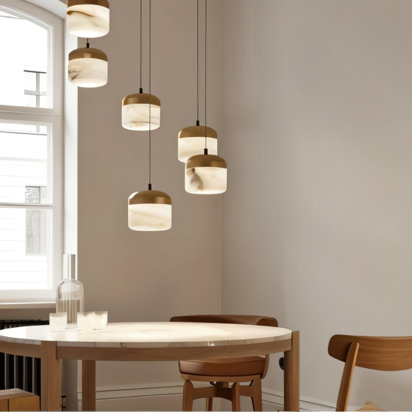 Arquesian Alabaster Pendant Lamp