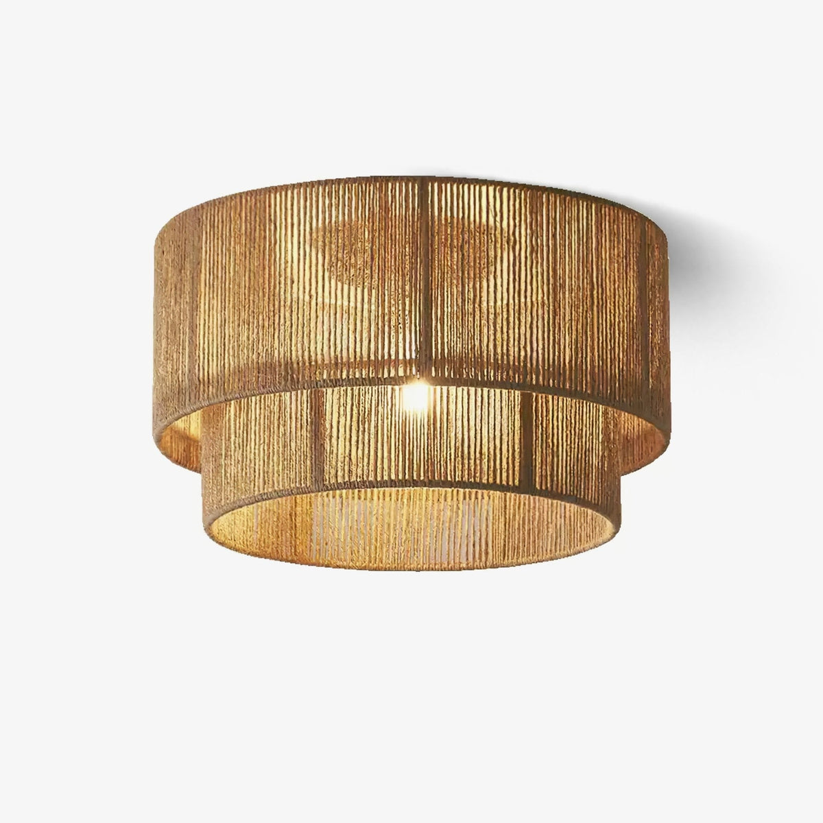 Cevynara Elegance Natural Woven Ceiling Lamp