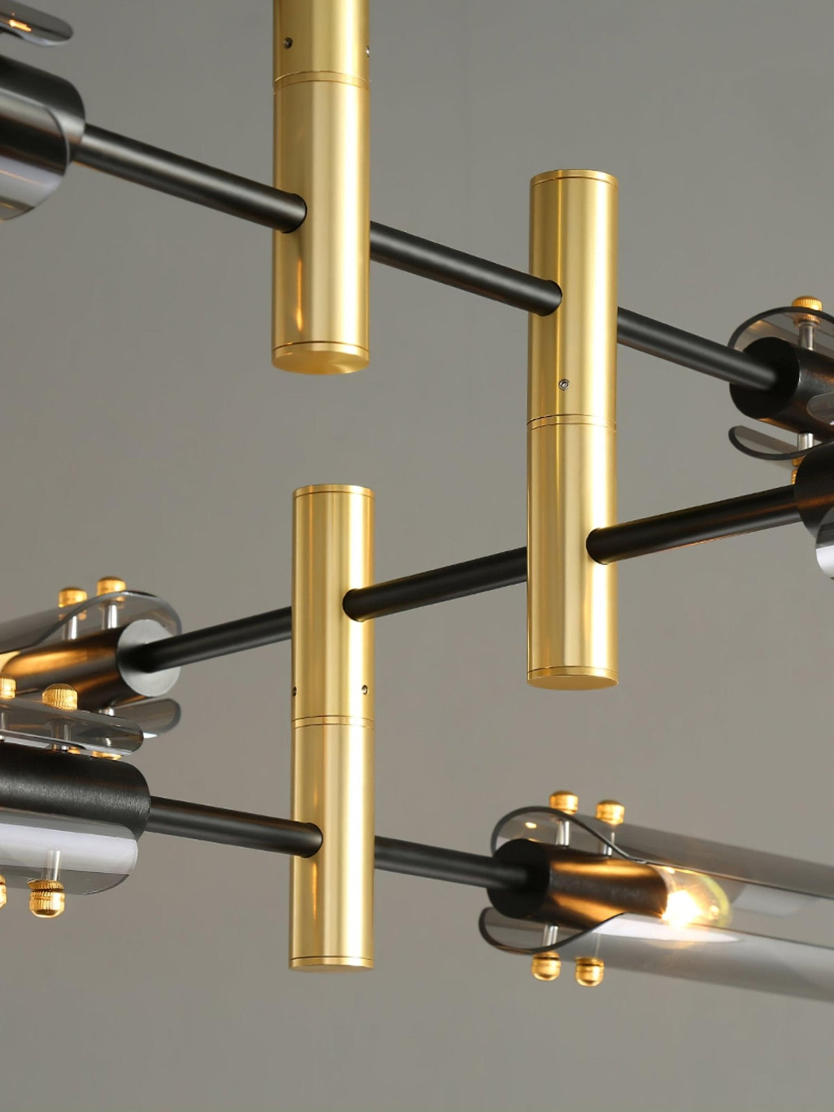 Eloz Chandelier Double 6-Light Modern