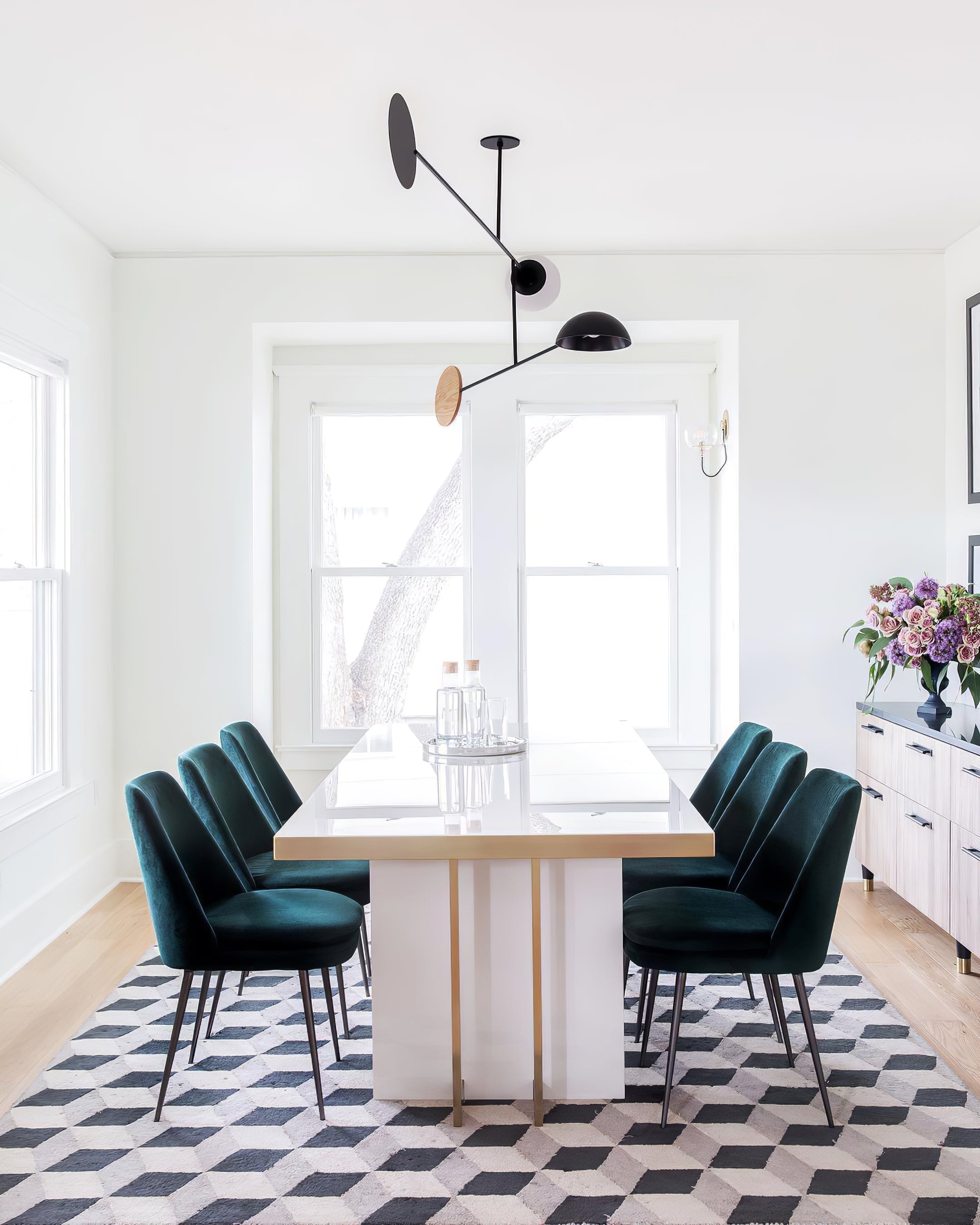 Orbital Balance Modern Linear Pendant Light - Neutral Decor
