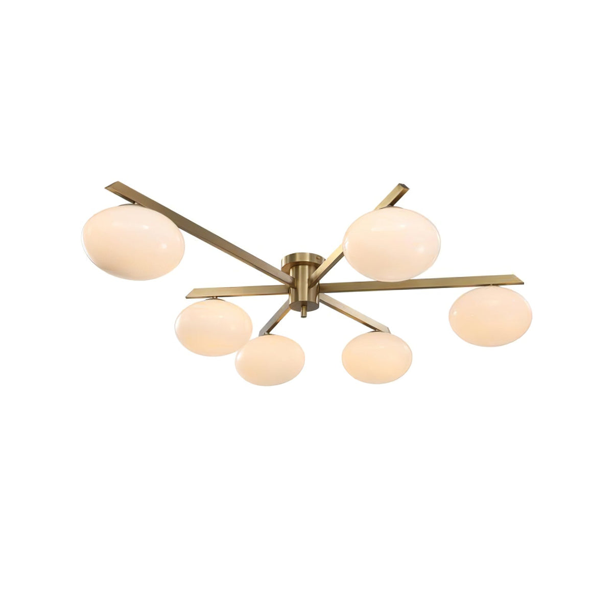 Velaraya Modern Glass Ceiling Light