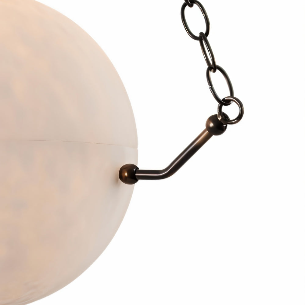 Himinuvys Modern Minimalist Alabaster Pendant Light