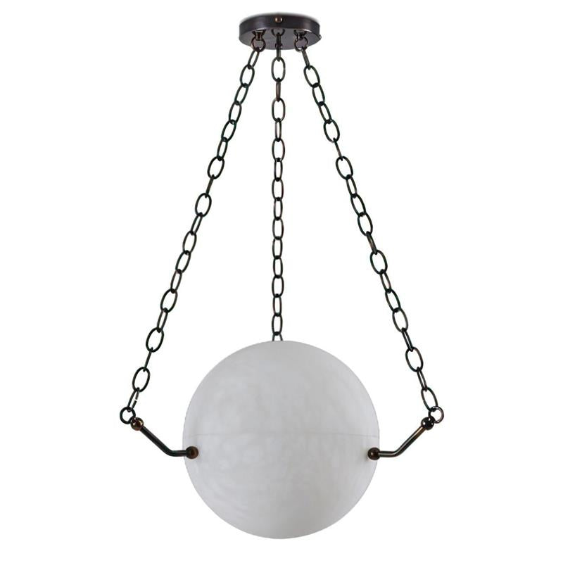 Himinuvys Modern Minimalist Alabaster Pendant Light