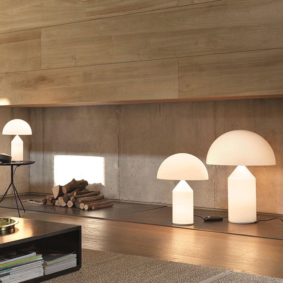 Hesrin Glass Artistic Table Lamp