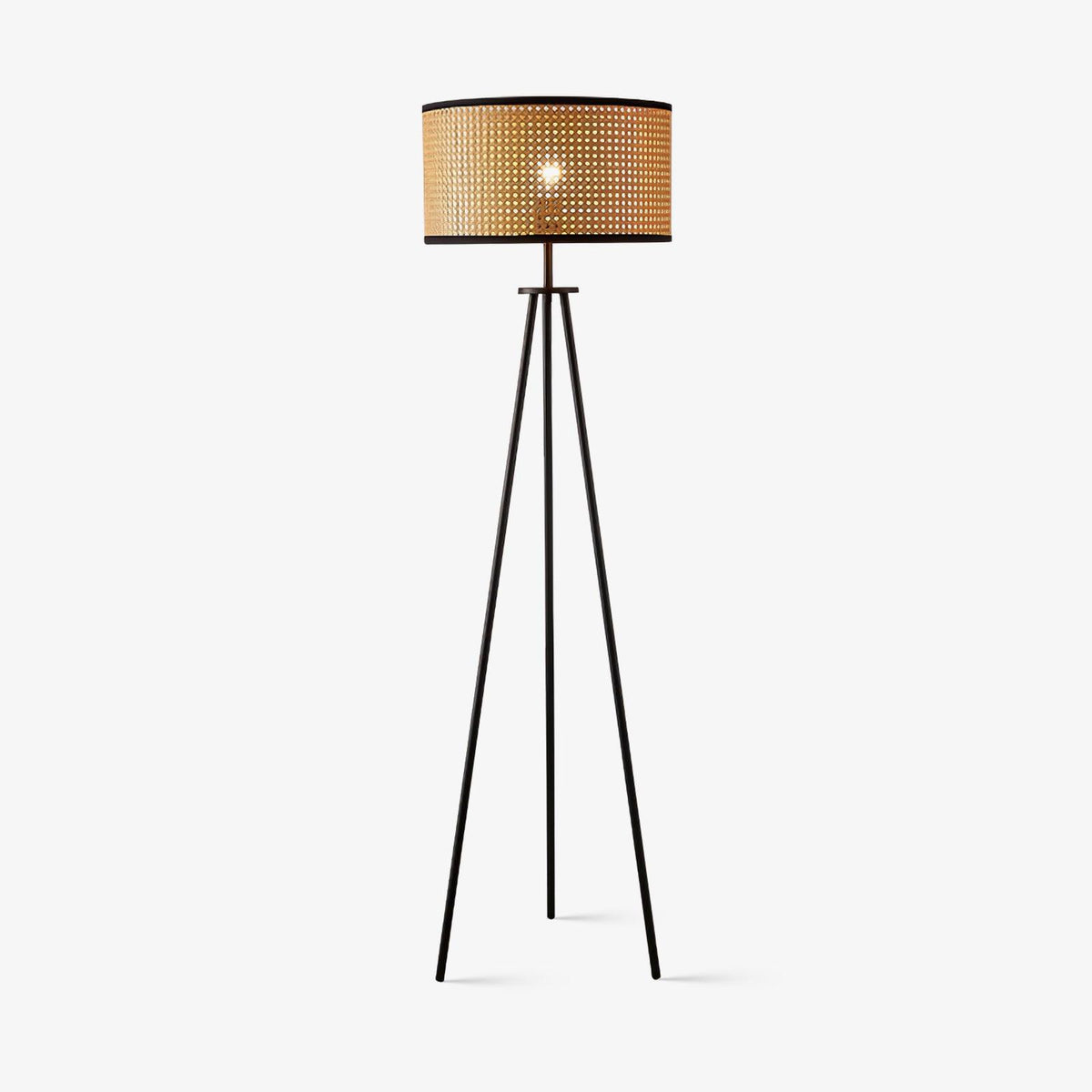 Trio Vintage Bamboo Floor Lamp