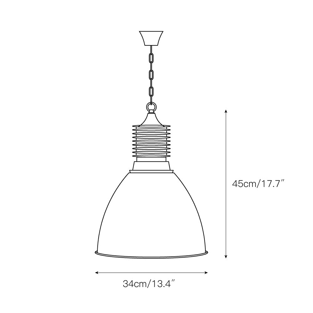 Kvennuvys Modern Minimalist Metal Pendant Lamp